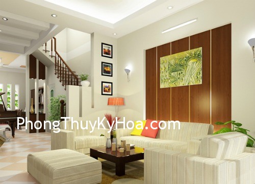 phong khach 2 1 Hỏi Đáp Phong Thủy: Góc thiếu trong Phong Thủy