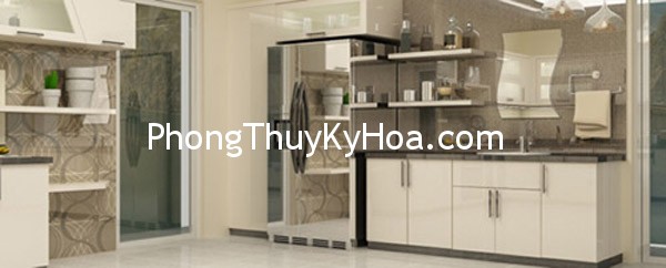 tu ke bep hien dai binh duong 7 930x3751 Hỏi Đáp Phong Thủy: Hóa giải mũi tên độc từ kệ